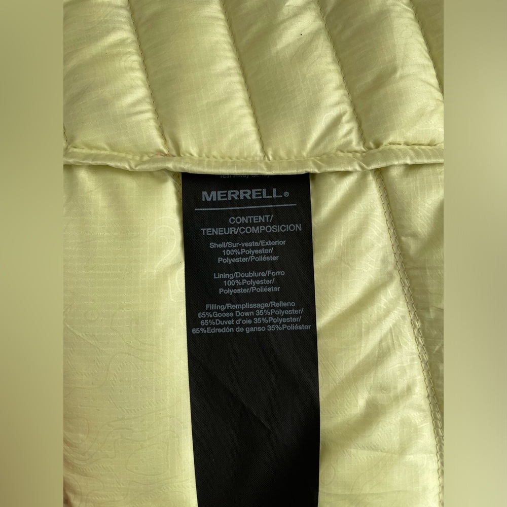 Merrell, Lightweight Puffer Jacket, Size Small, P… - image 8